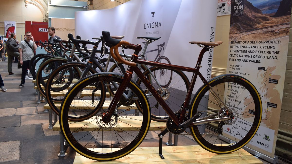 Enigma had five bikes on display at the show