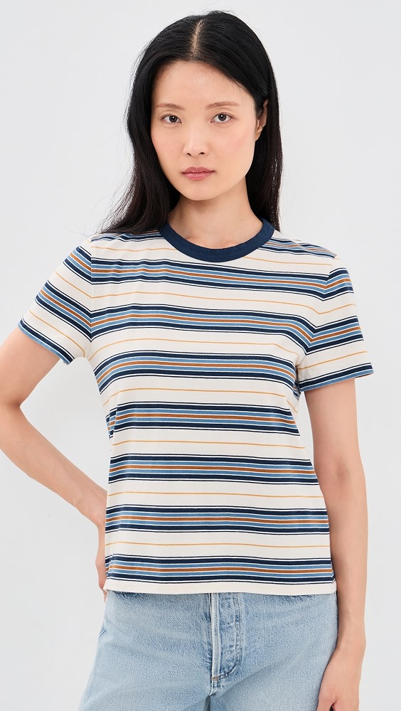 Perfect Crewneck - Blue Stripe