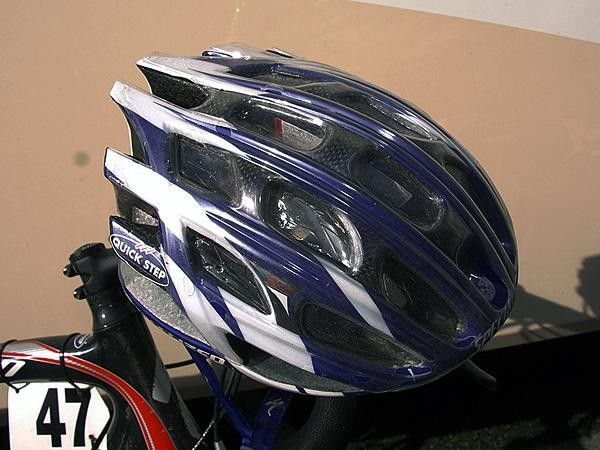 Quick Step riders kept their heads relatively warm and dry