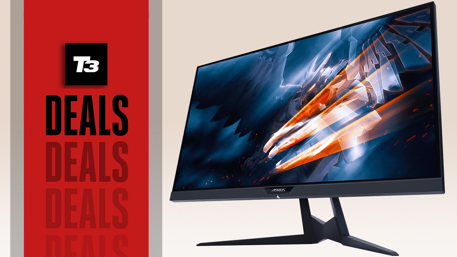 Cheap gaming monitors grab Gigabyte's AORUS 24.5" 240Hz gaming monitor