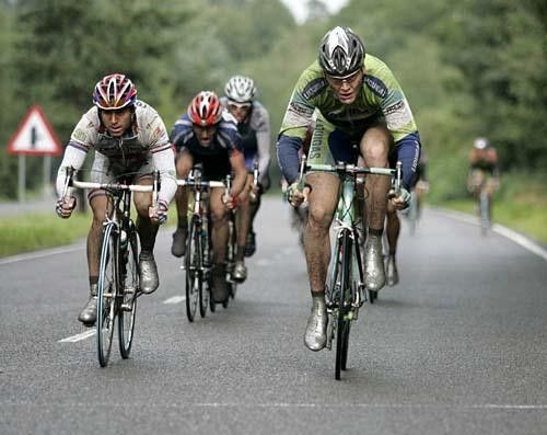 Riding with Magnus Backstedt