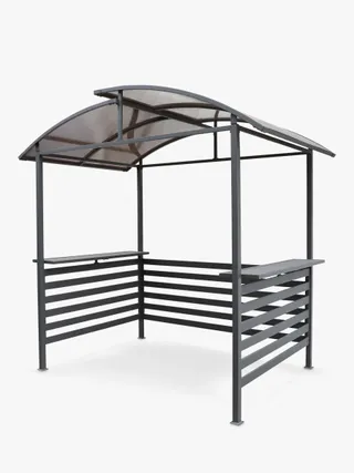 Kettler Panalsol Aluminium Bbq Gazebo, Grey