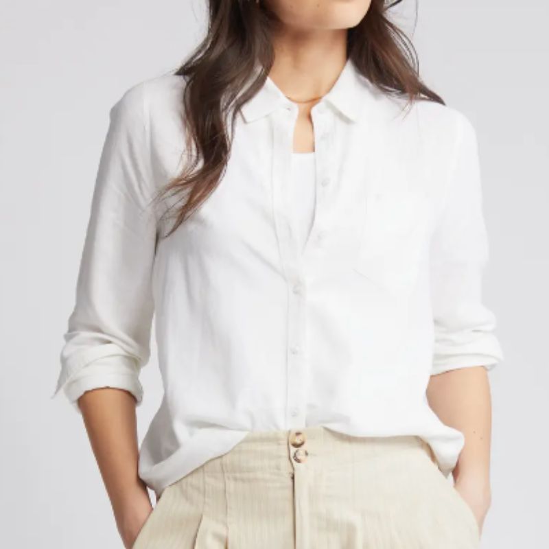 white shirt