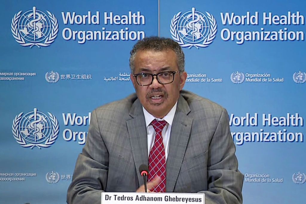 Tedros Adhanom Ghebreyesus.