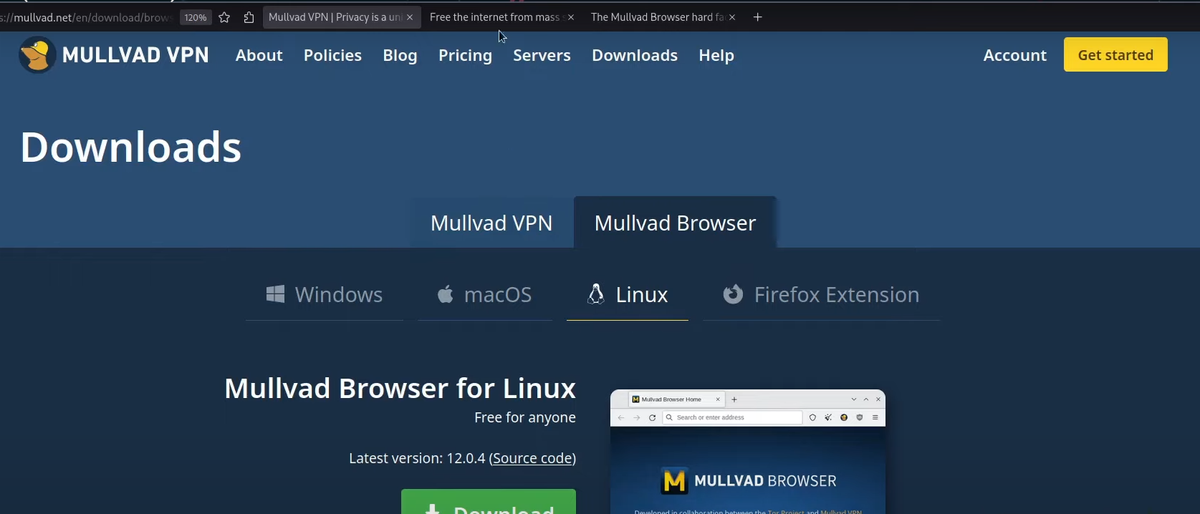 mullvad browser