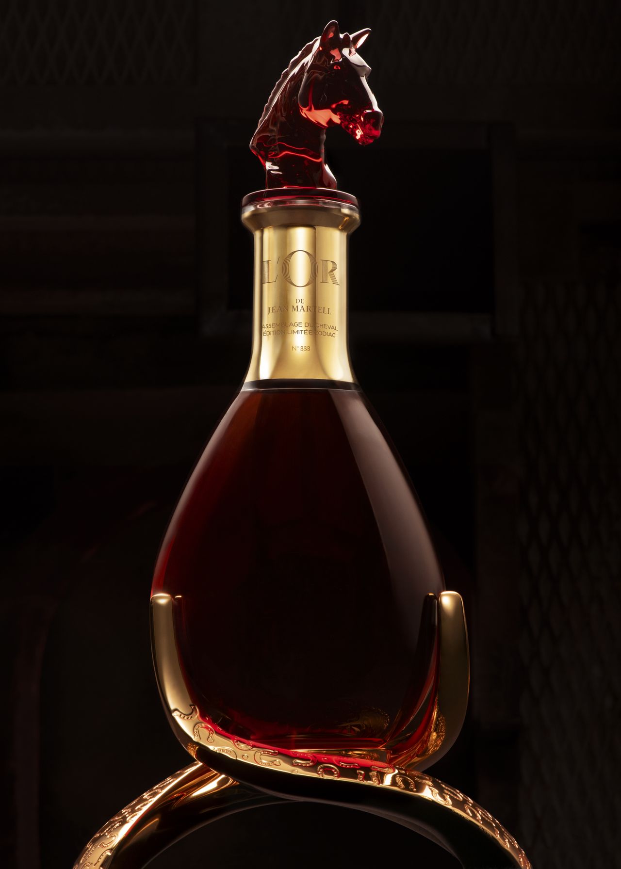 L'Or de Jean Martell Zodiac Edition &ndash; Assemblage du Cheval bottle