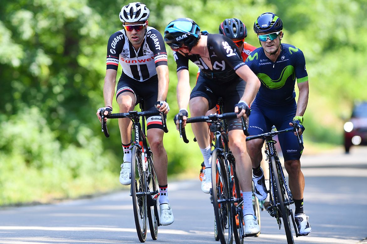 All eyes were on Giro winner Tom Dumoulin