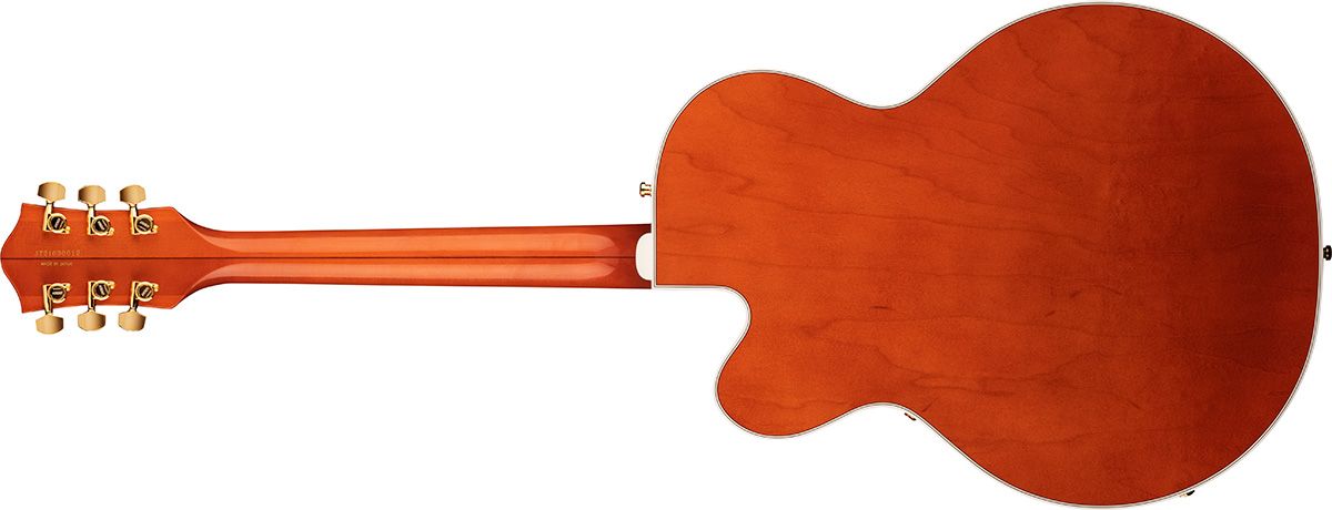 Gretsch G6120TG Players Edition Nashville Hollow Body Orange Stain