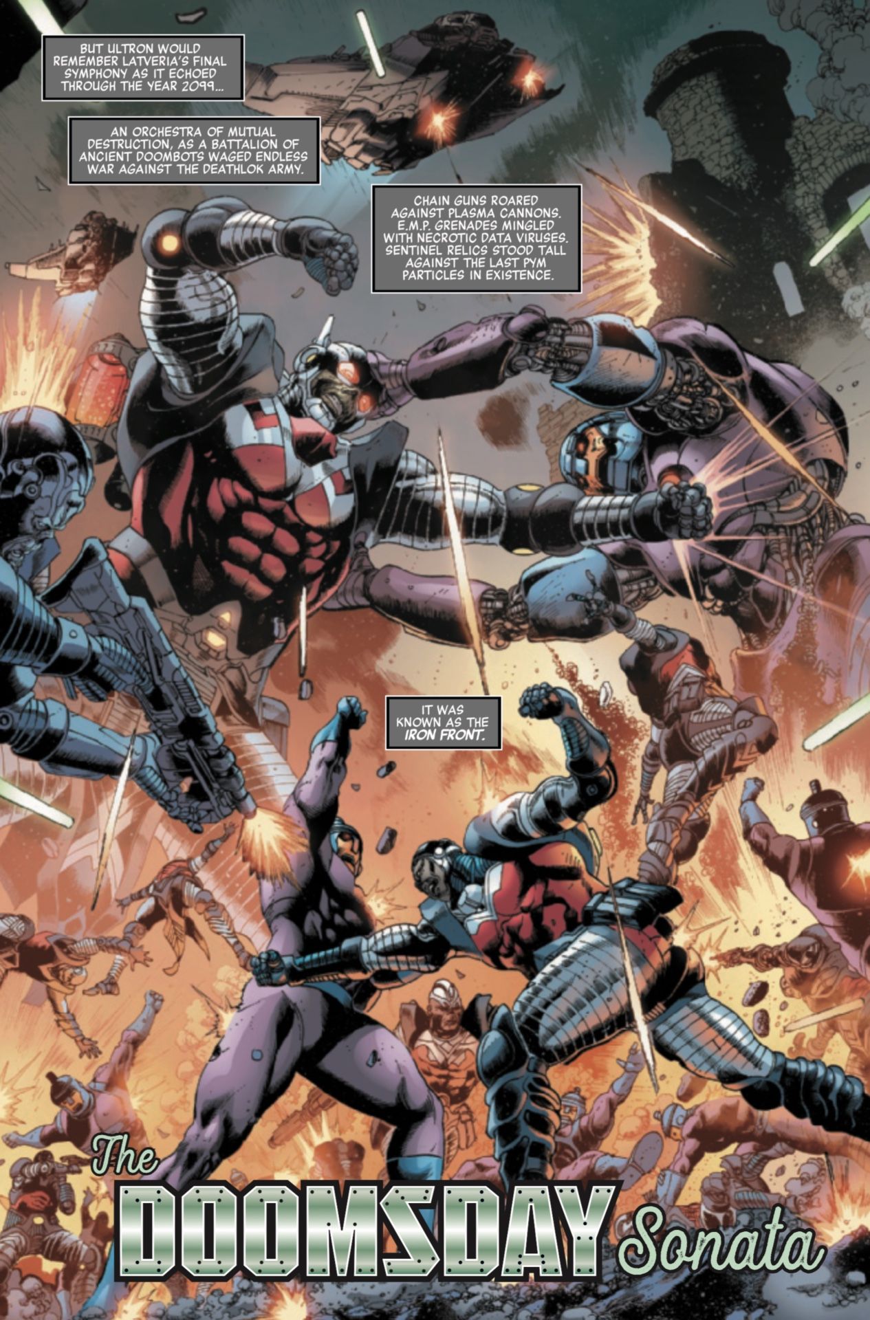 Savage Avengers #8 art