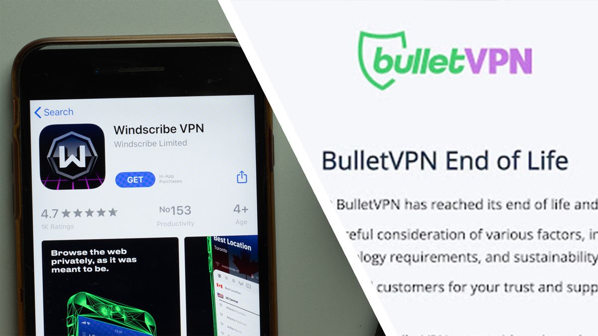 BulletVPN bites the bullet and shuts down for good – but you may be able to claim a free Windscribe subscription