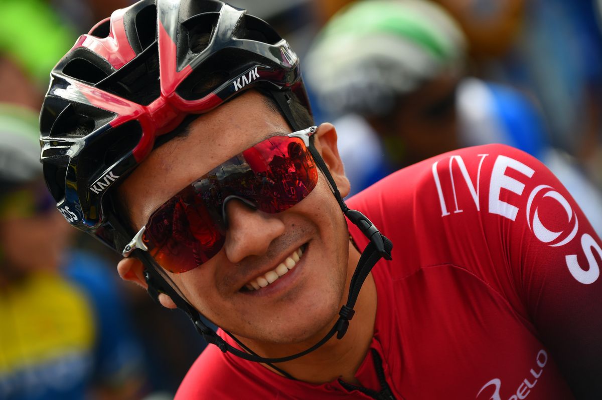 Richard Carapaz at stage 6 at Tour Colombia 2.1