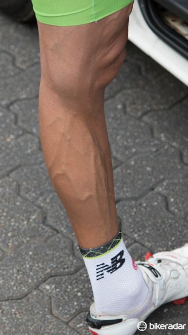 Cannondale-Garmin's Moreno Moser looking very ready to race