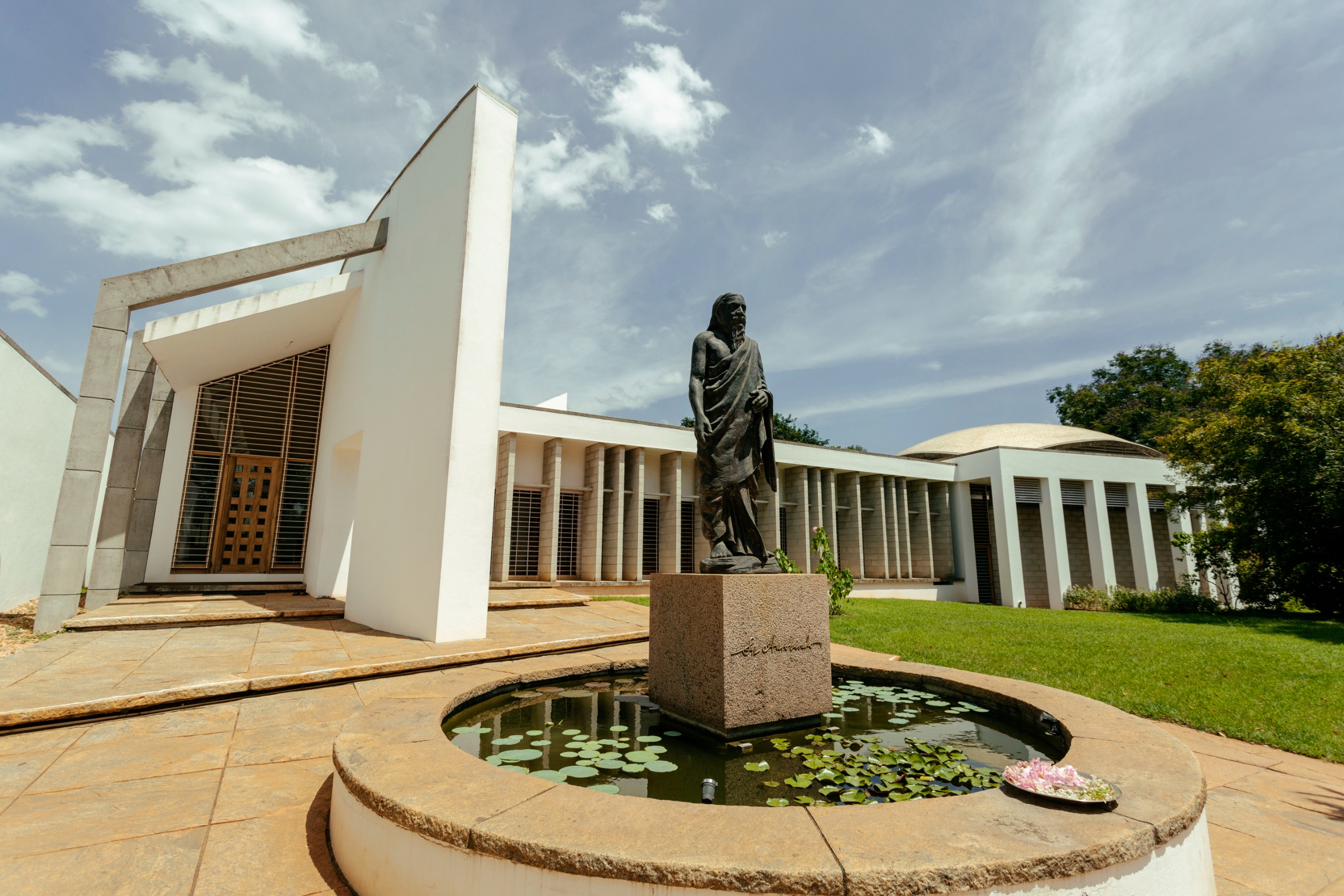 architecture in Auroville
