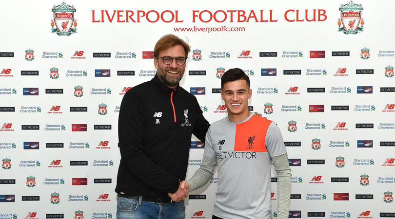 Liverpool sign Coutinho