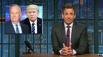 Seth Meyers ties up Trump and Fox News