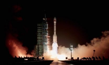 In a quest for "prestige," China launches its first space laboratory module Thursday, the initial step in assembling a space station.