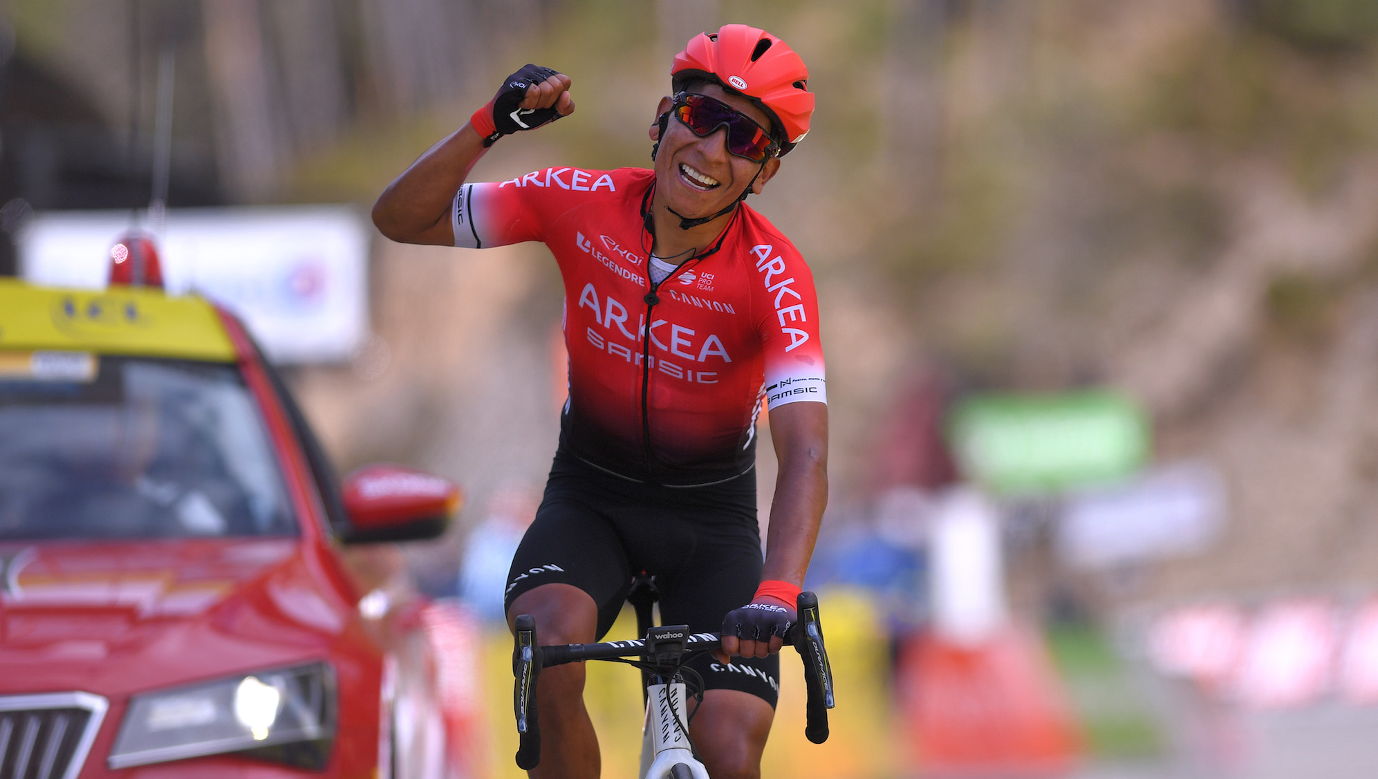 Nairo Quintana Takes Final Stage Seven As Max Schachmann Hangs On For 