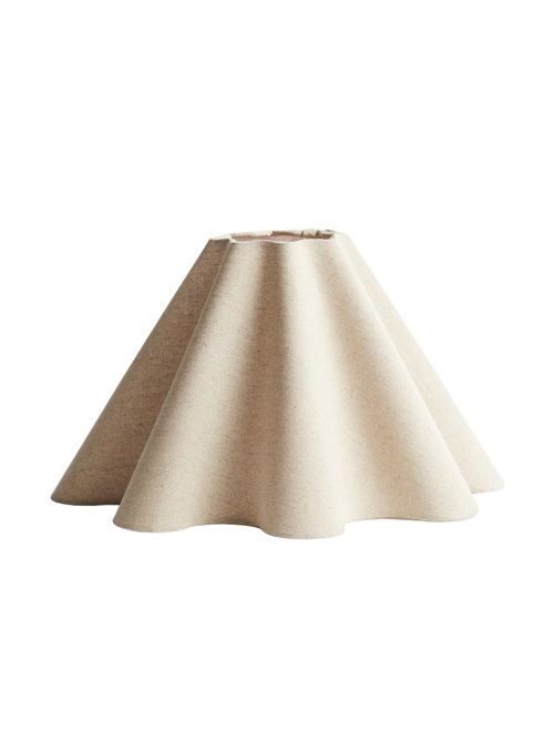 Linen-Blend Lampshade