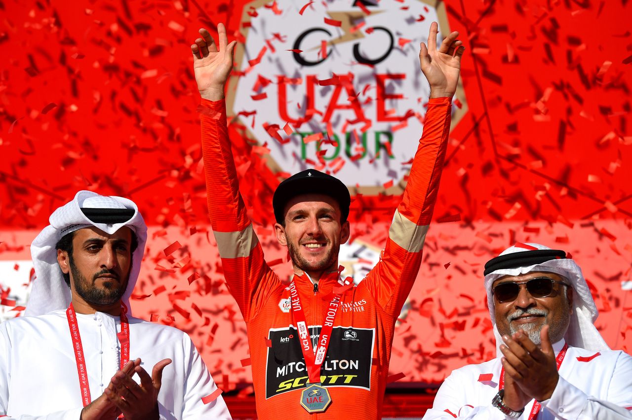 Adam Yates (Mitchelton-Scott) is the new UAE Tour leader