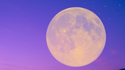 New Moon June 2022: Moonshot - stock photo