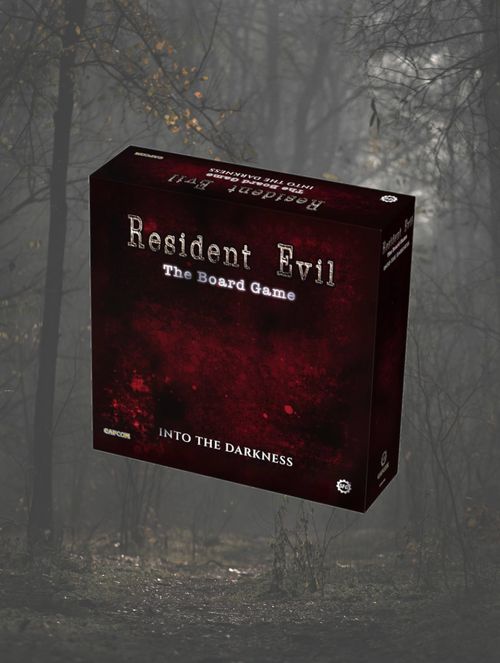 Resident Evil Into the Darkness Board Game With Monster Miniatures