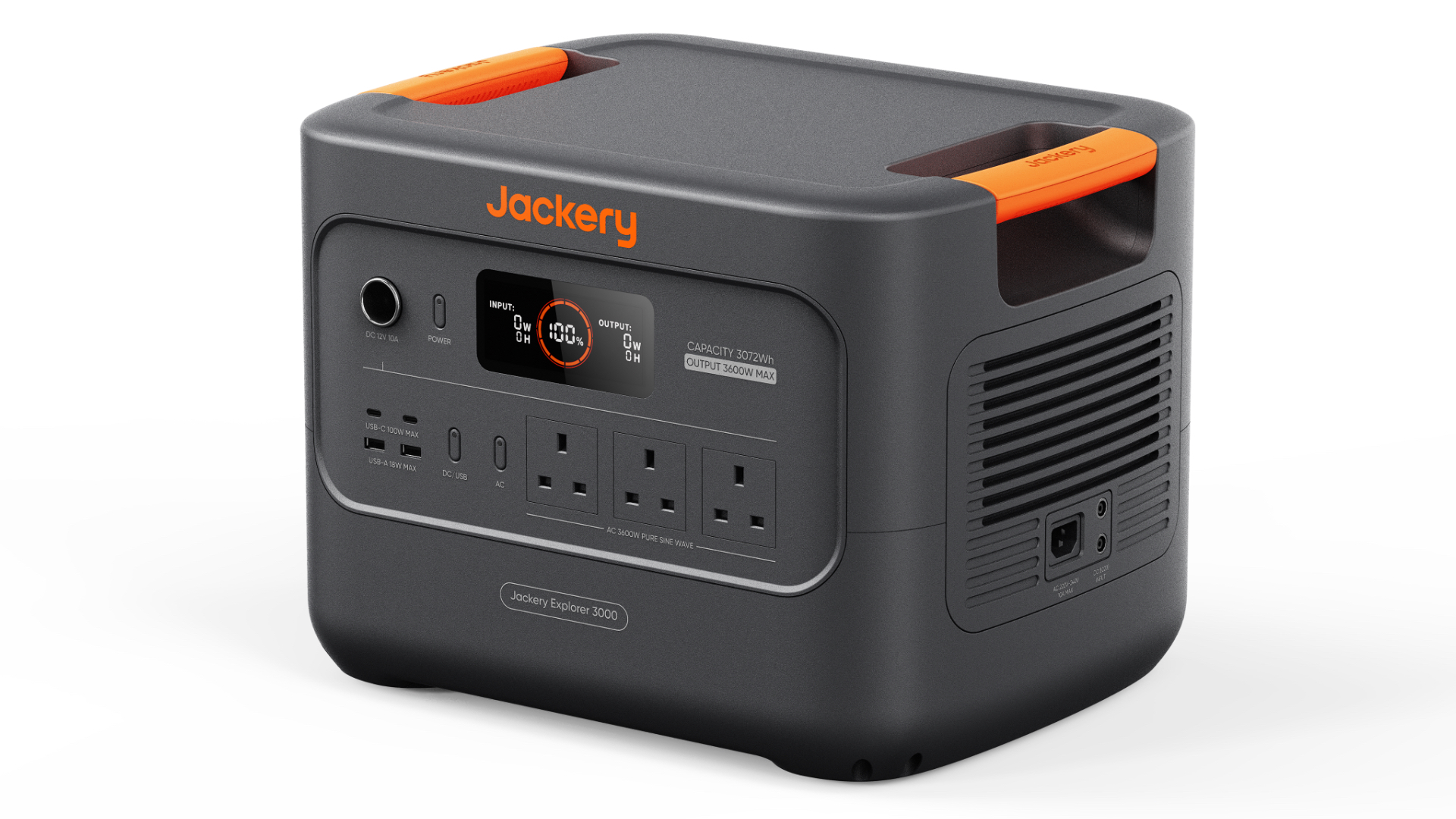Jackery Explorer 3000 V2 on white background