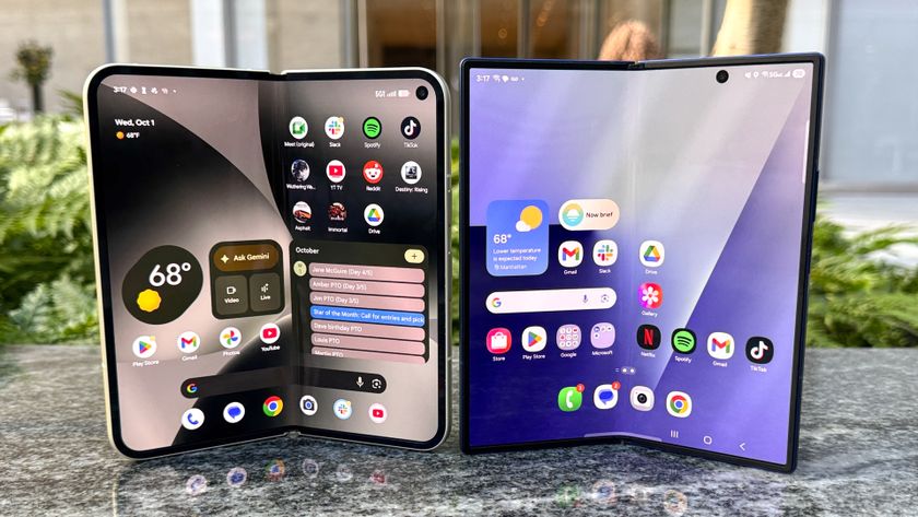 Google Pixel 10 Pro Fold and Galaxy Z Fold 7 side-by-side
