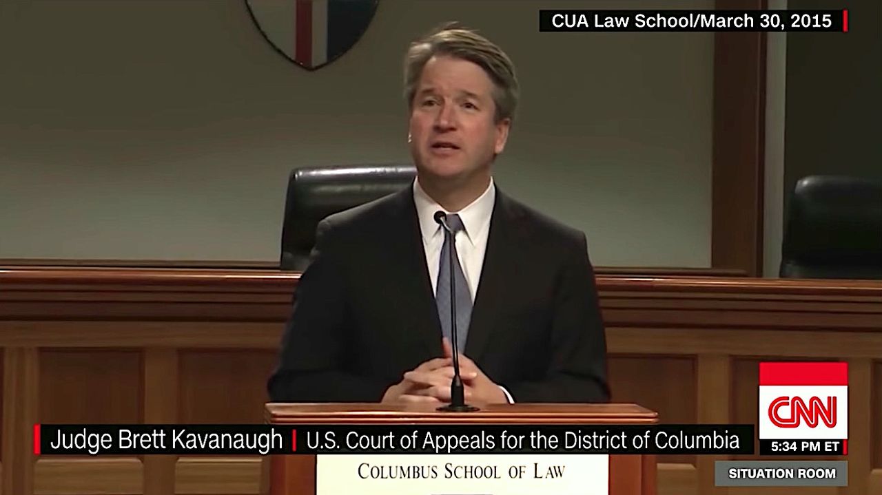 Brett Kavanaugh makes an unfortunate joke in 2015