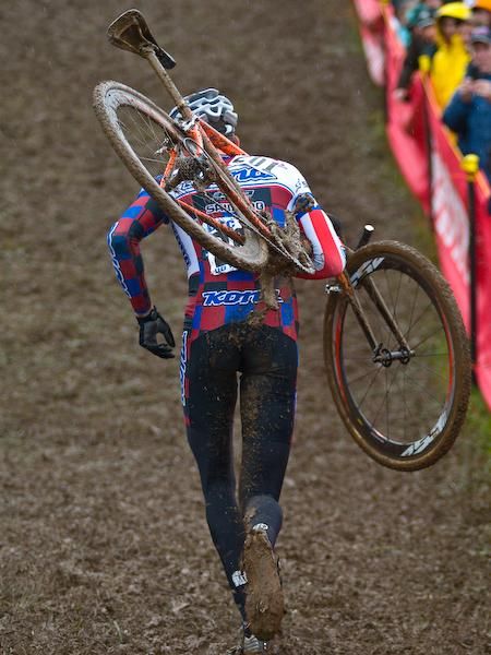 The conditions don&rsquo;t appear to be affecting National Champion Ryan Trebon (Kona).
