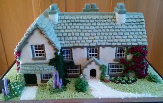 Beatrix Potter's Hilltop Farm in cake