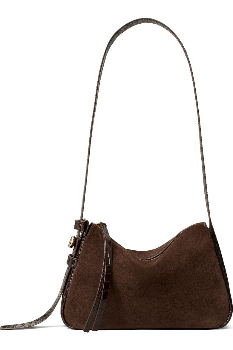 Small Romy Suede Shoulder Bag