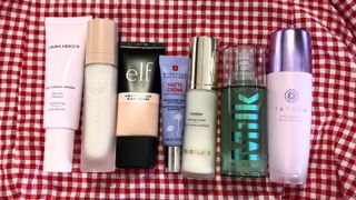 an image of some of the best primers for oily skin we tried