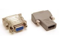 VGA and HDMI adapters are supplied by MSI.