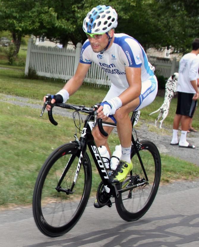 Ryan Dewald (Team Novo Nordisk) who was recently was diagnosed with Type 1 diabetes feels right at home with his new team.
