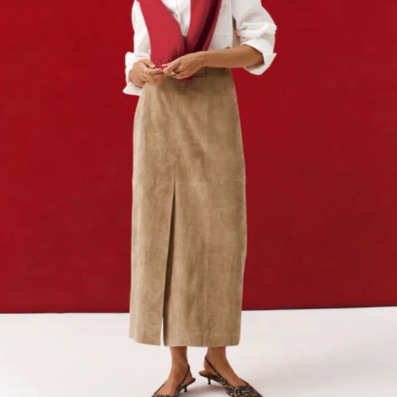 suede skirt
