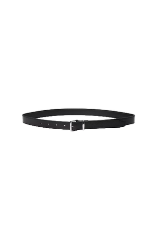 Aritzia Emblem Solid Brass Leather Belt