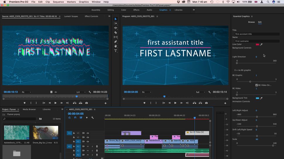 adobe premiere pro cc intro templates