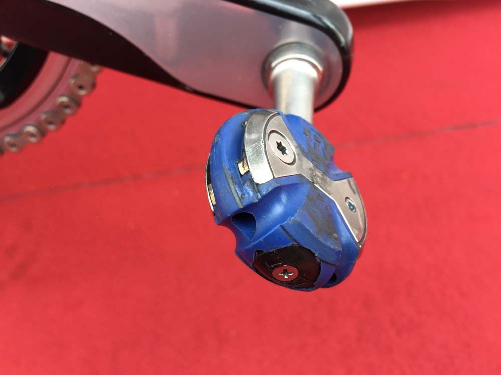 Viviani uses Speedplay pedals