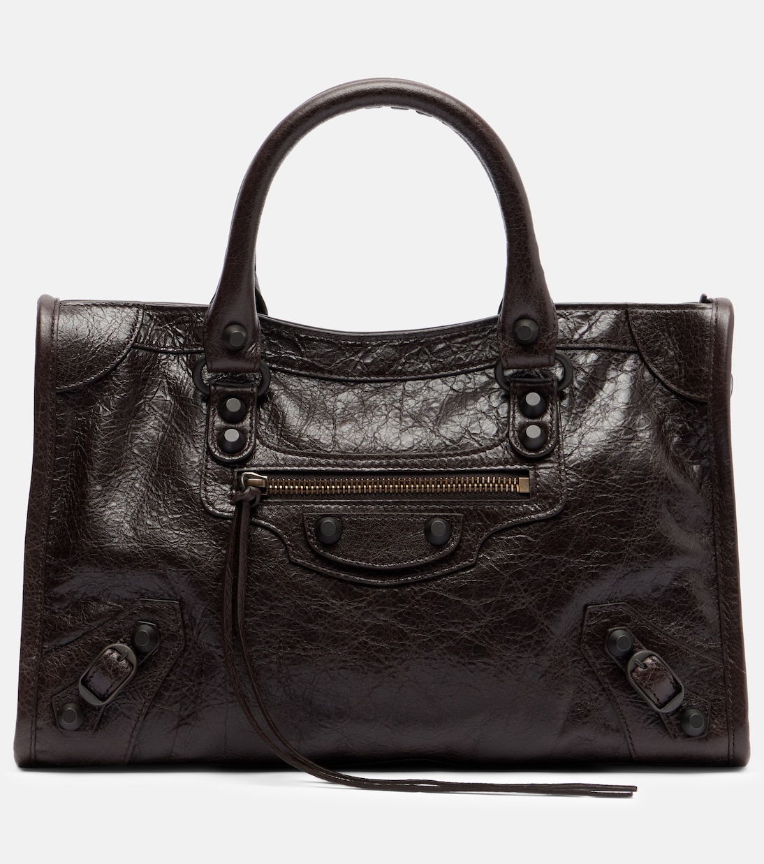 Le City Small Leather Tote Bag