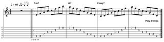 How to solo melodically over jazz standards