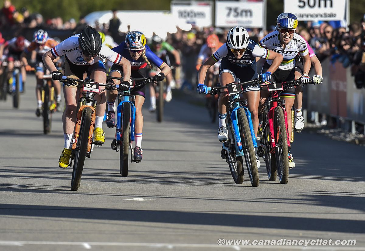 Annie Last (KMC-Ekoi-Orbea) takes 2nd, Jolanda Neff (Trek Factory) 3rd