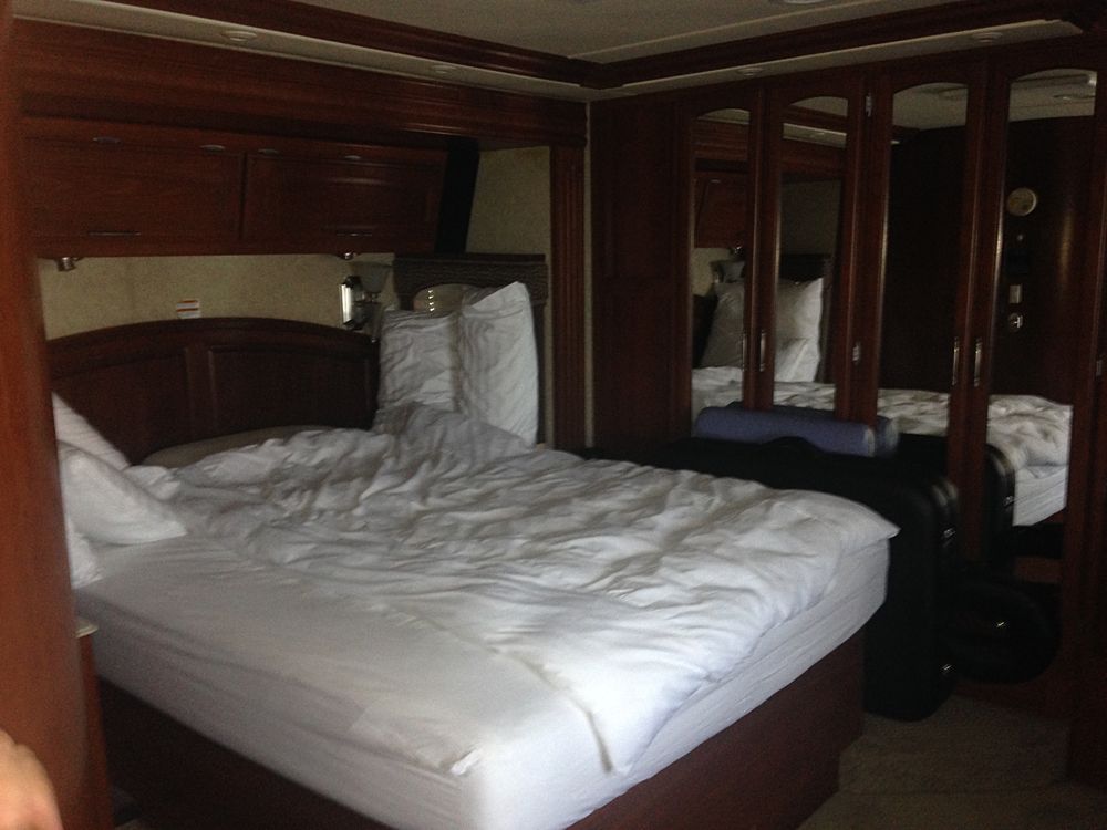 Richie Porte's motorhome for the Giro d'Italia
