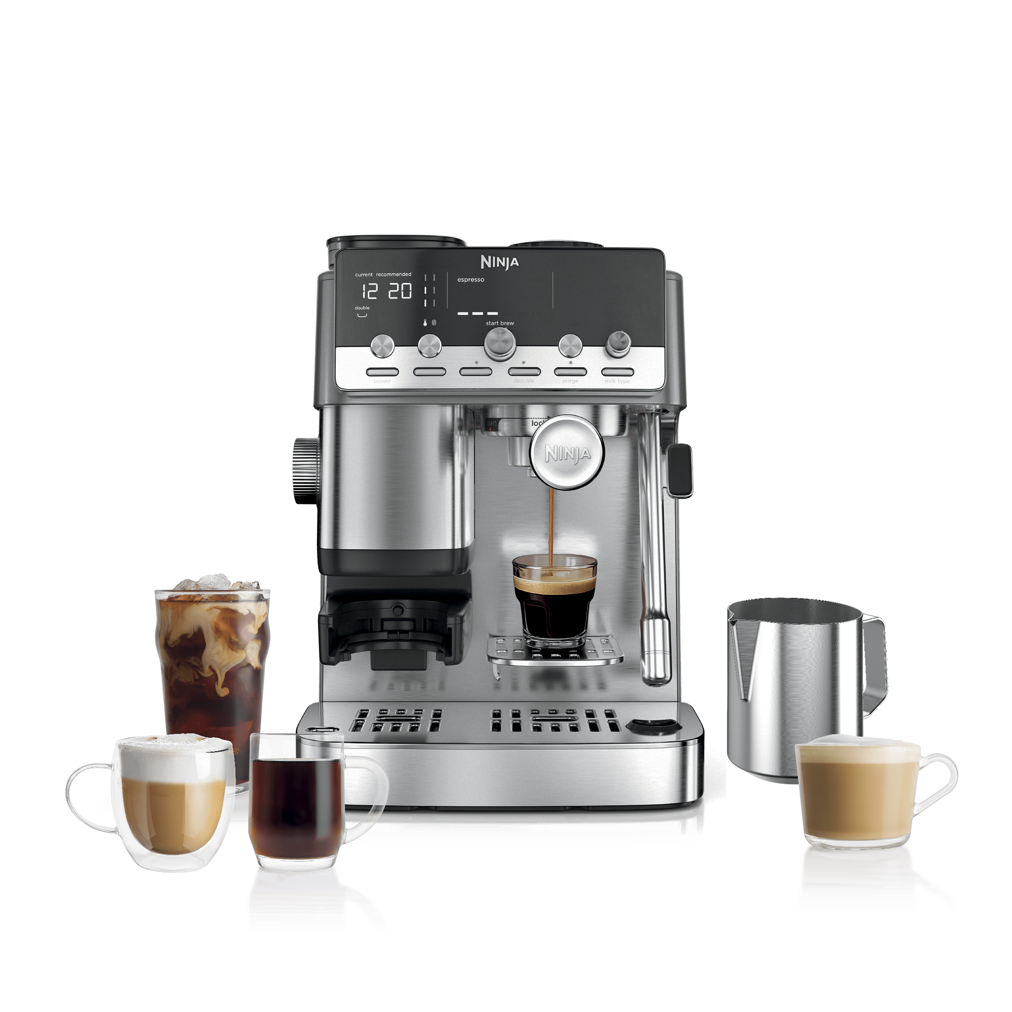 Ninja Luxe&amp;trade; Caf&amp;eacute; Mini Plus Autofroth Espresso Machine