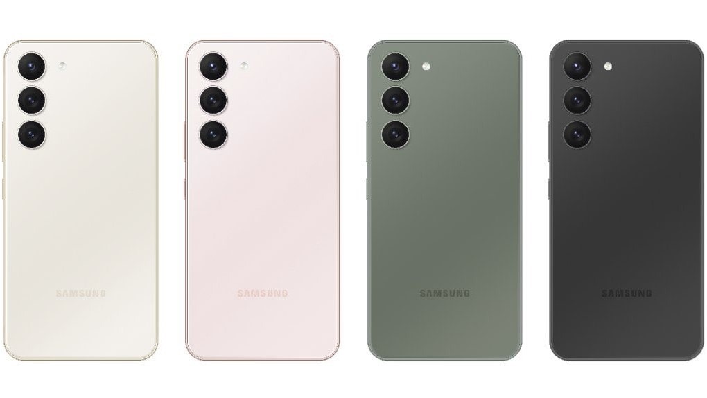 Samsung Galaxy S23 leaked colors