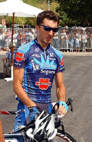 Marcos Serrano (Liberty Seguros) is one of his team's most experienced riders