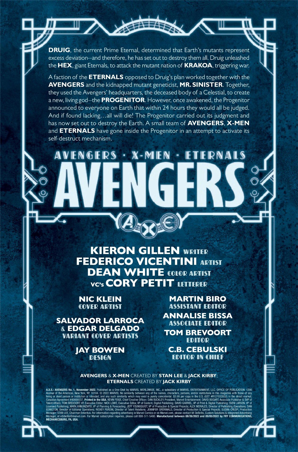 AXE: Avengers #1