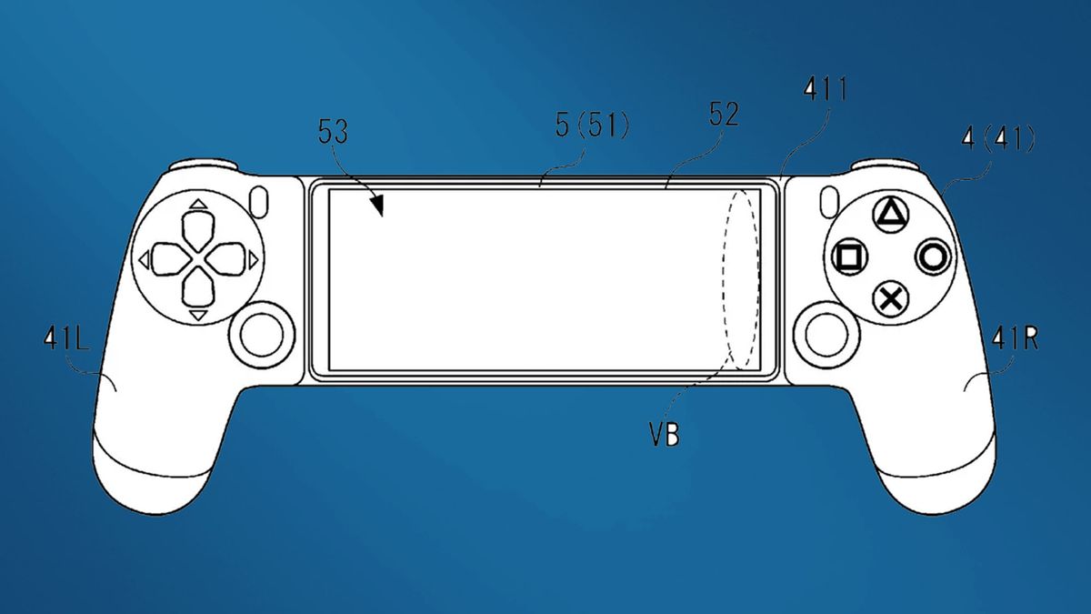 PlayStation phone controller patent