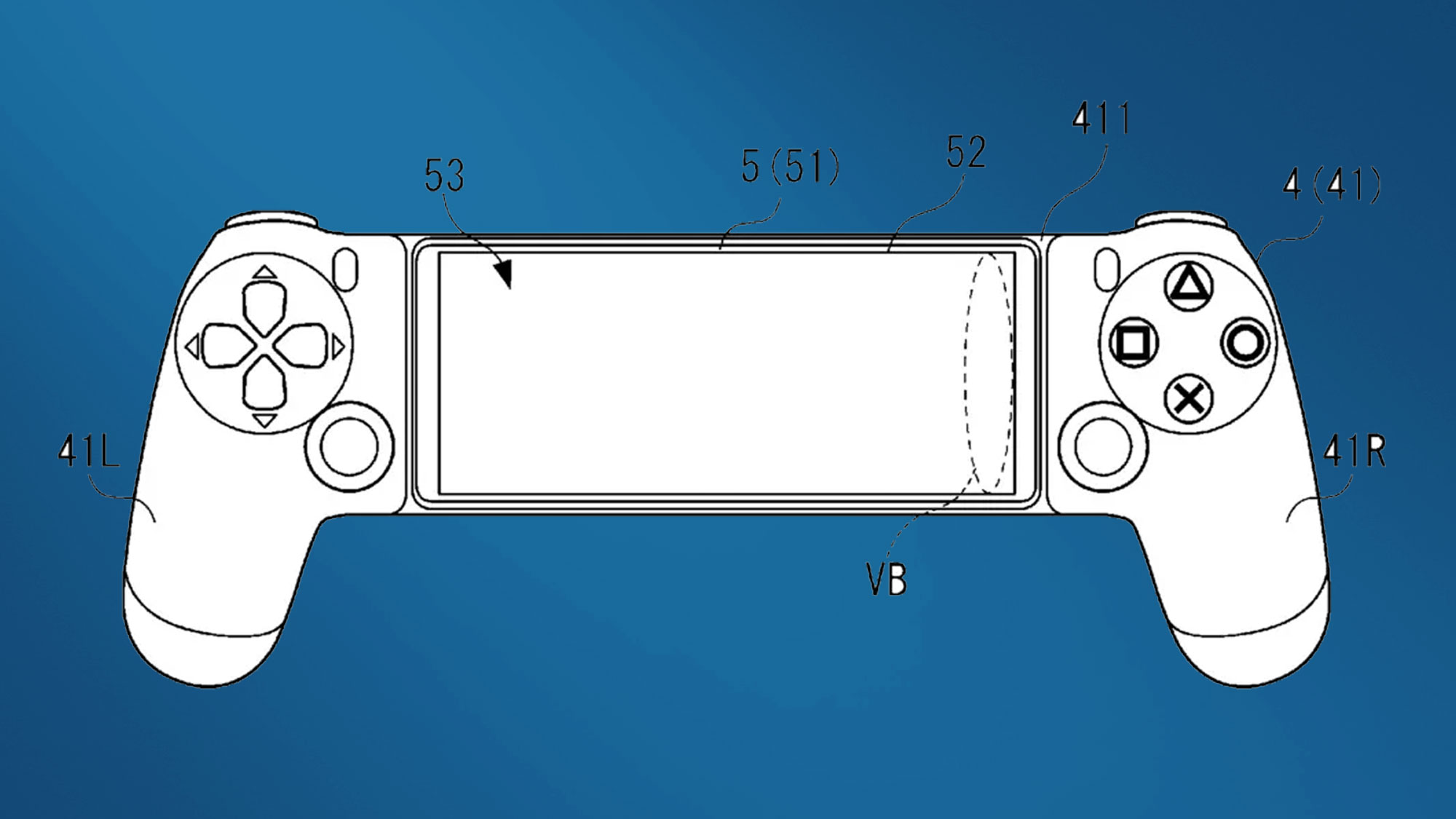 playstation phone controller patent