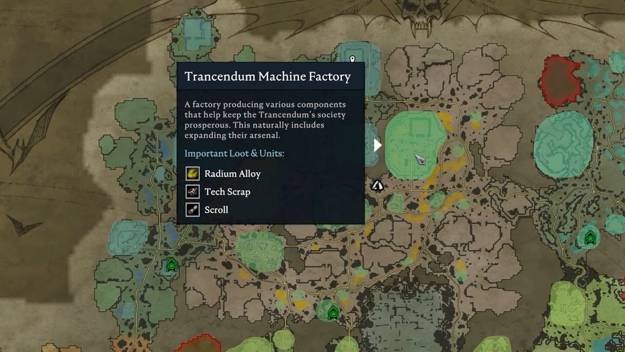 V Rising Radium Alloy - Trancendum Machine Factory