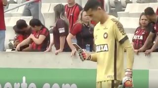 Atletico Paranaense goalkeeper